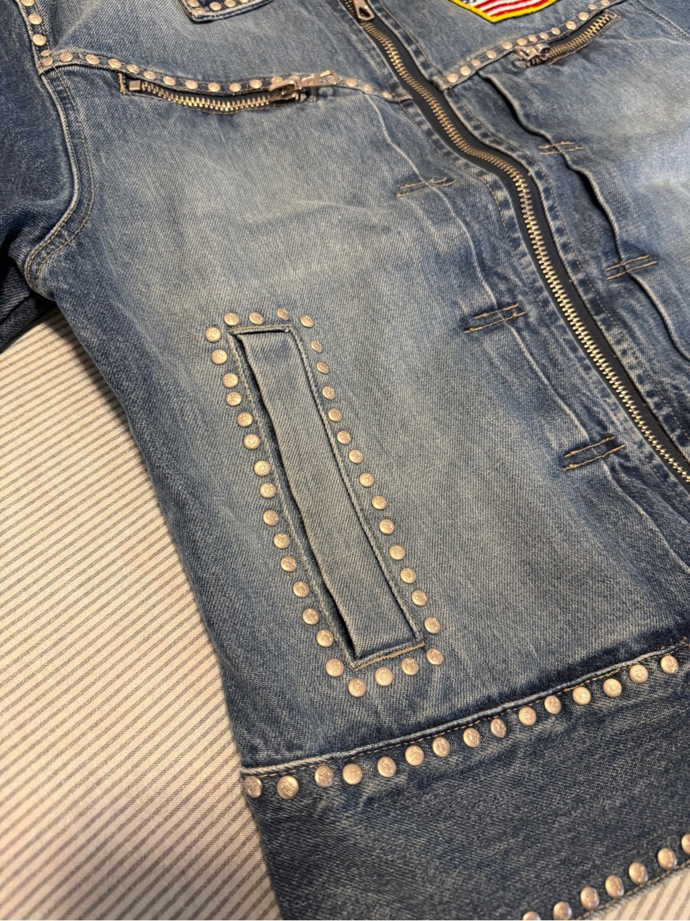 AUTHENTIC Vintage Parasuco Denim Jacket - Picture 5 of 8